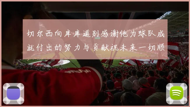 切尔西向库库道别感谢他为球队成就付出的努力与贡献祝未来一切顺利